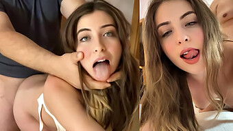 Homemade Video Of A Pregnant Girl Giving A Deepthroat Blowjob And Getting Covered In Cum