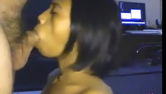 Asian Girl Gives A Homemade Oral Pleasure